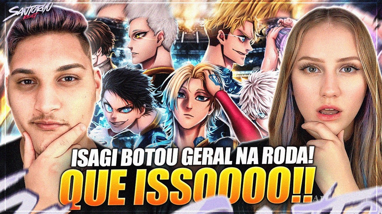 ♪ Bastard X Manshine City (Blue Lock) | Liga Neo Egoísta PT 2 | AniRap - REACT EM CASAL