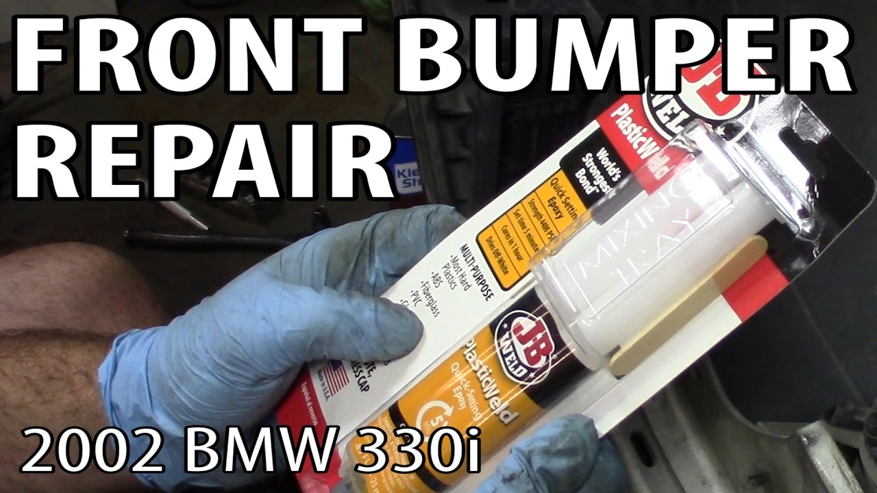 BMW 330i 325i E46 Front Bumper Repair DIY