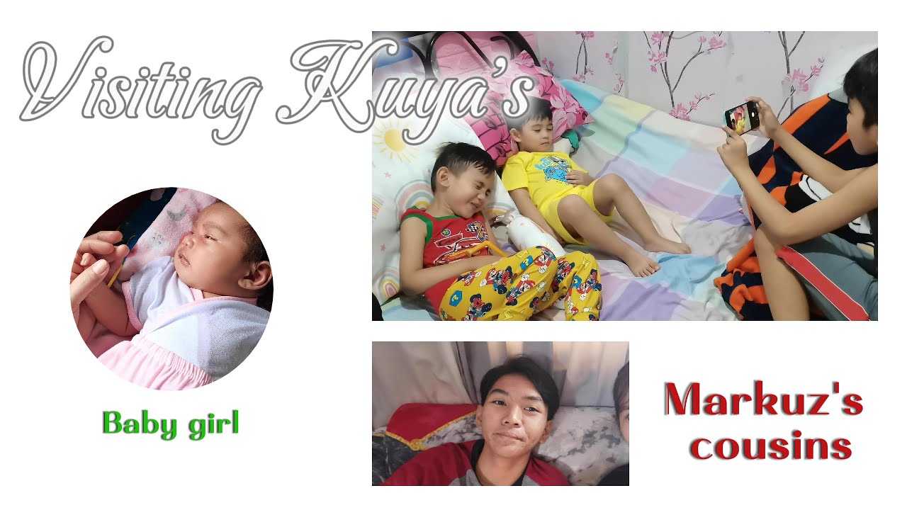 Pasyal sa mga pamangkin | Baby girl ng pamilya | Siblings