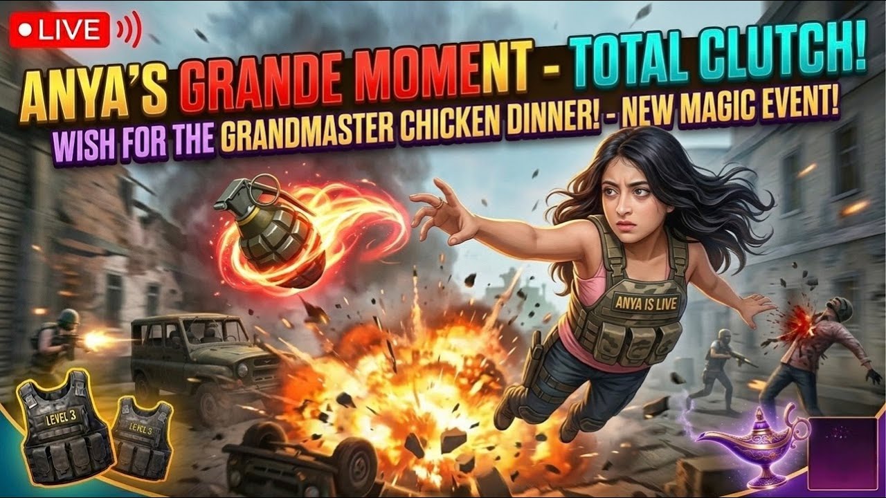 Magic lamp mil gaya, ab har wish ‘Headshot’ hogi! #bgmi #bgmilive #girlstreamer #gaming #gamelive