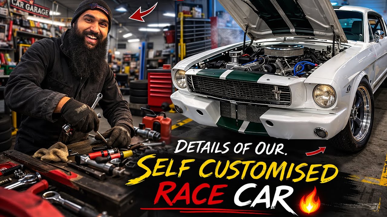 HARDWORKING JOB IN CANADA 🇨🇦😰 | SELF CUSTOMISED RACE CAR 🔥
