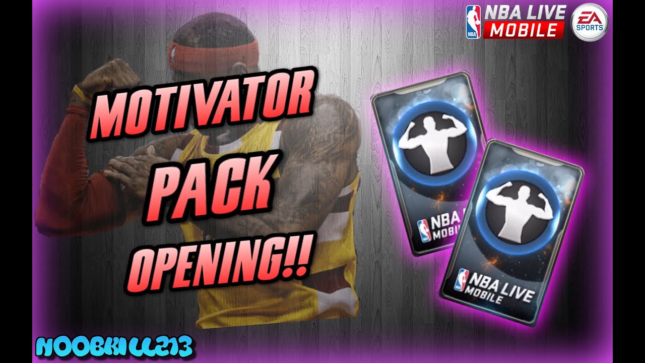 Motivating Motivator Packs!! NBA Live Mobile ELITE PULL!!