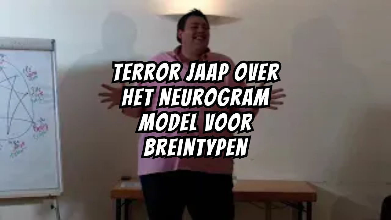 Terror Jaap over het Neurogram model voor breintypen