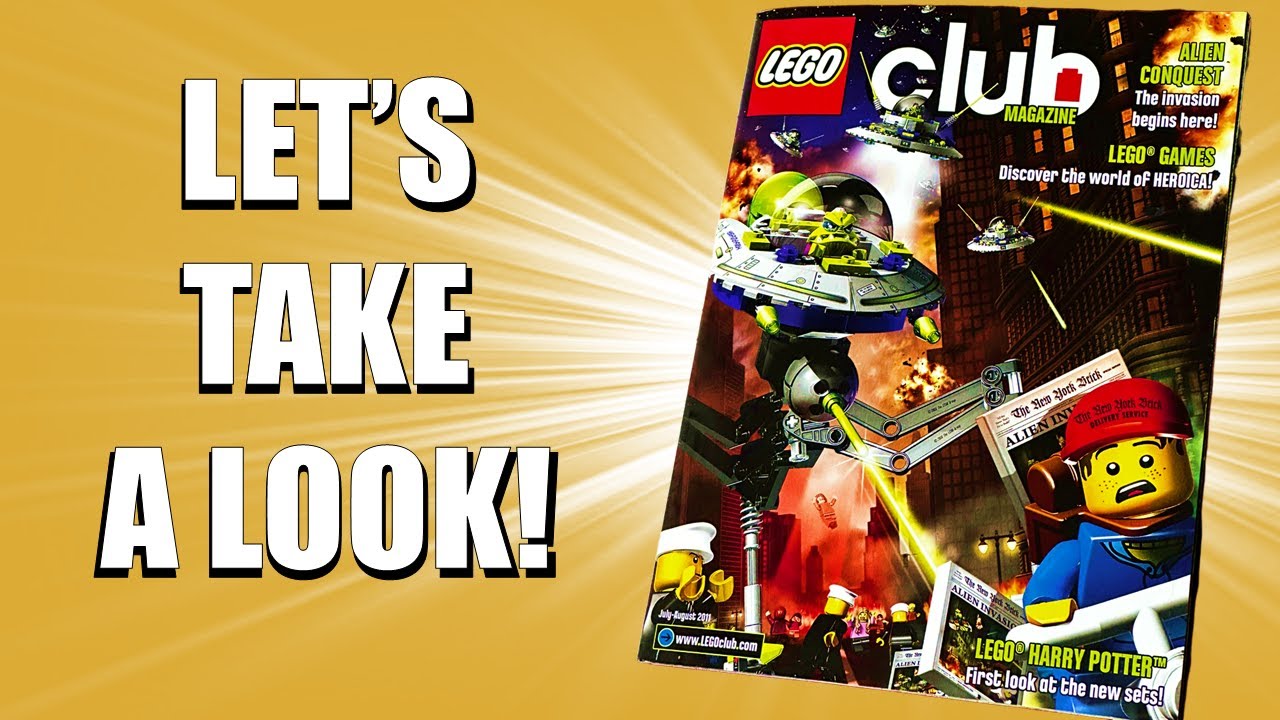 Looking At A 13-Year-Old LEGO CLUB Magazine