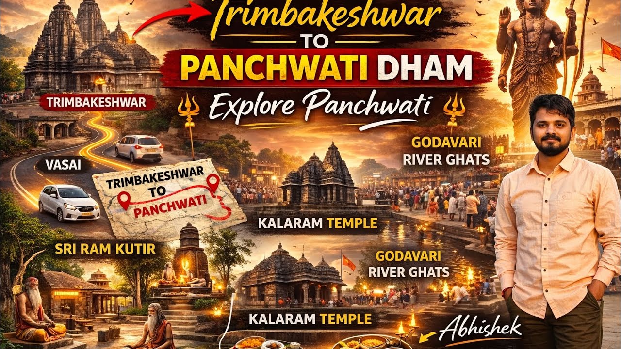 Exploring Panchwati Dham After Trimbakeshwar Darshan | Complete Travel Vlog 🚩