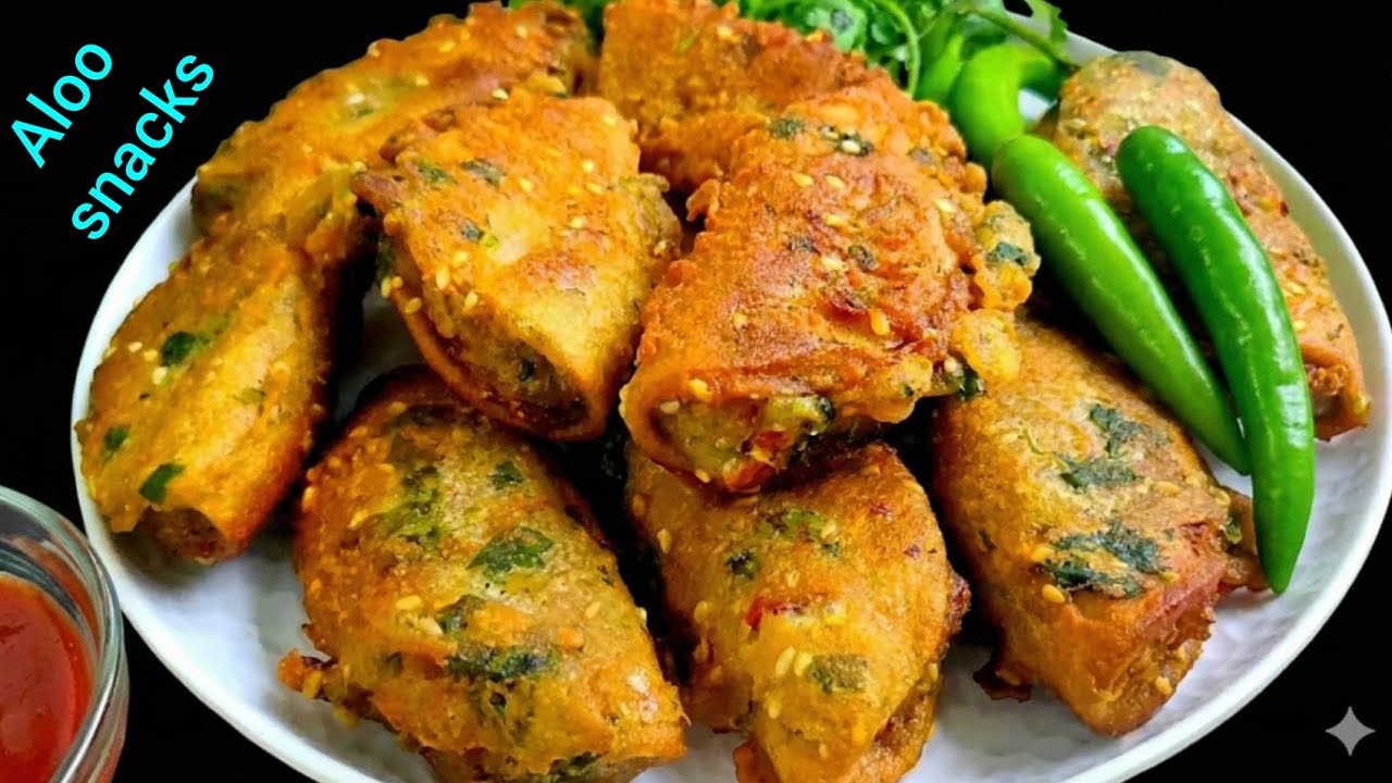 गारंटी है एक खाकर रुक नहीं पाओगे, कहोगे, पहले क्यों नहीं बताया | easy aloo snacks nasata