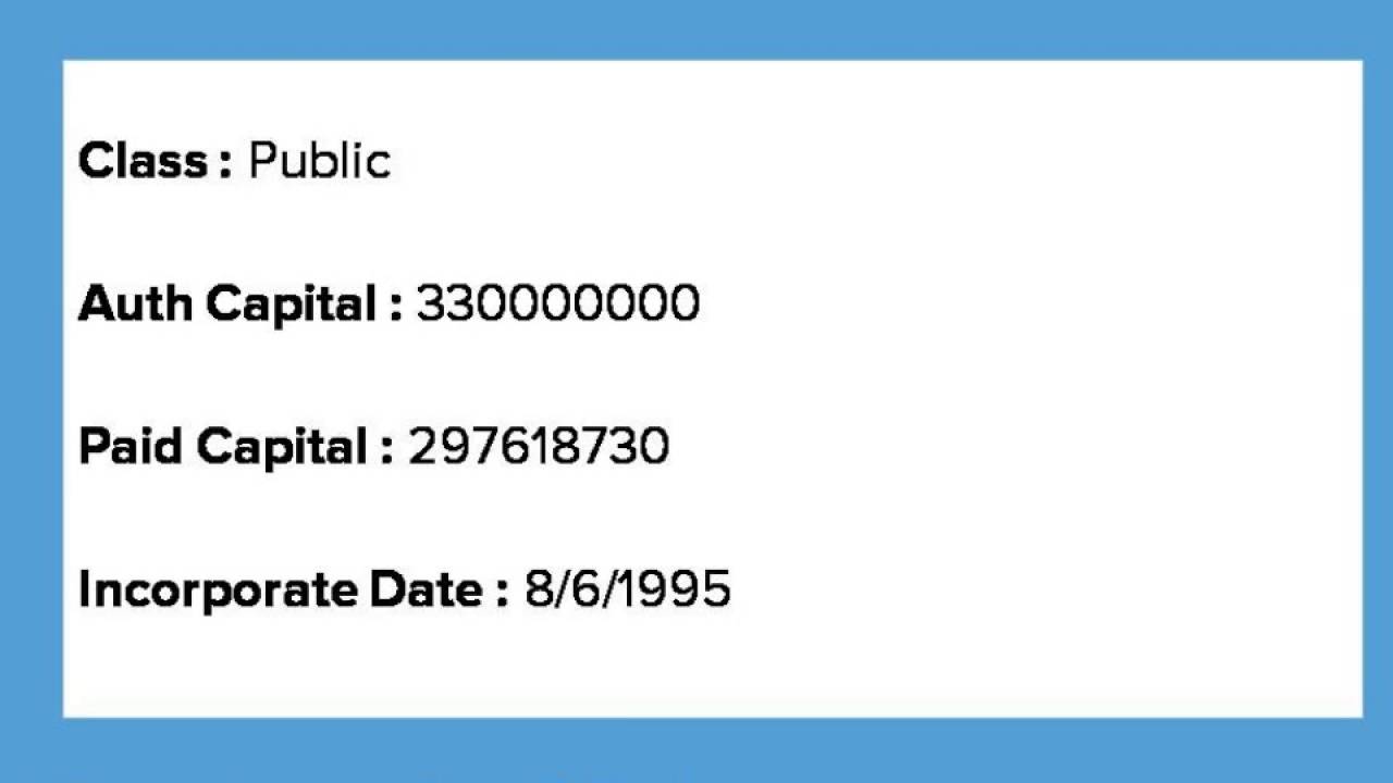 Accel Frontline Limited Company Details