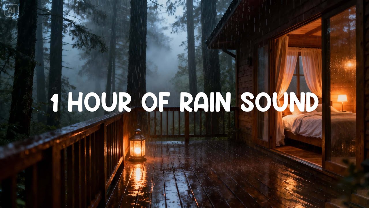 Best Rain in the Forest at Night 🌧️🌲 Sleep Deeply with Rain Sounds | Relaxing Rain Sounds (No Music)