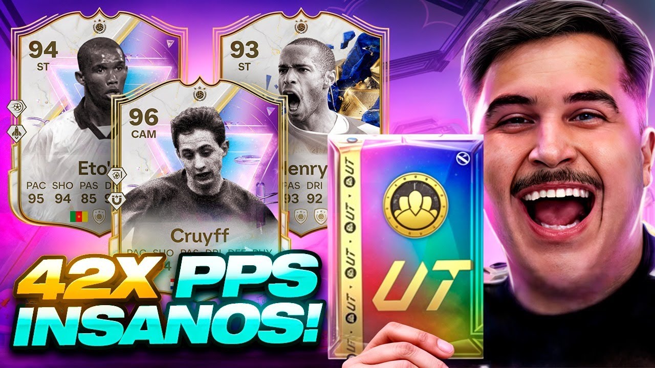 ABRI 42x PPs INSANOS DE 400.000 COINS NO PACK OPENING DO EA FC 25!