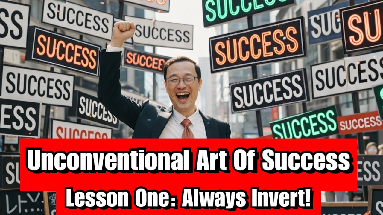 The Unconventional Art of Success : Invert! Invert! Invert!
