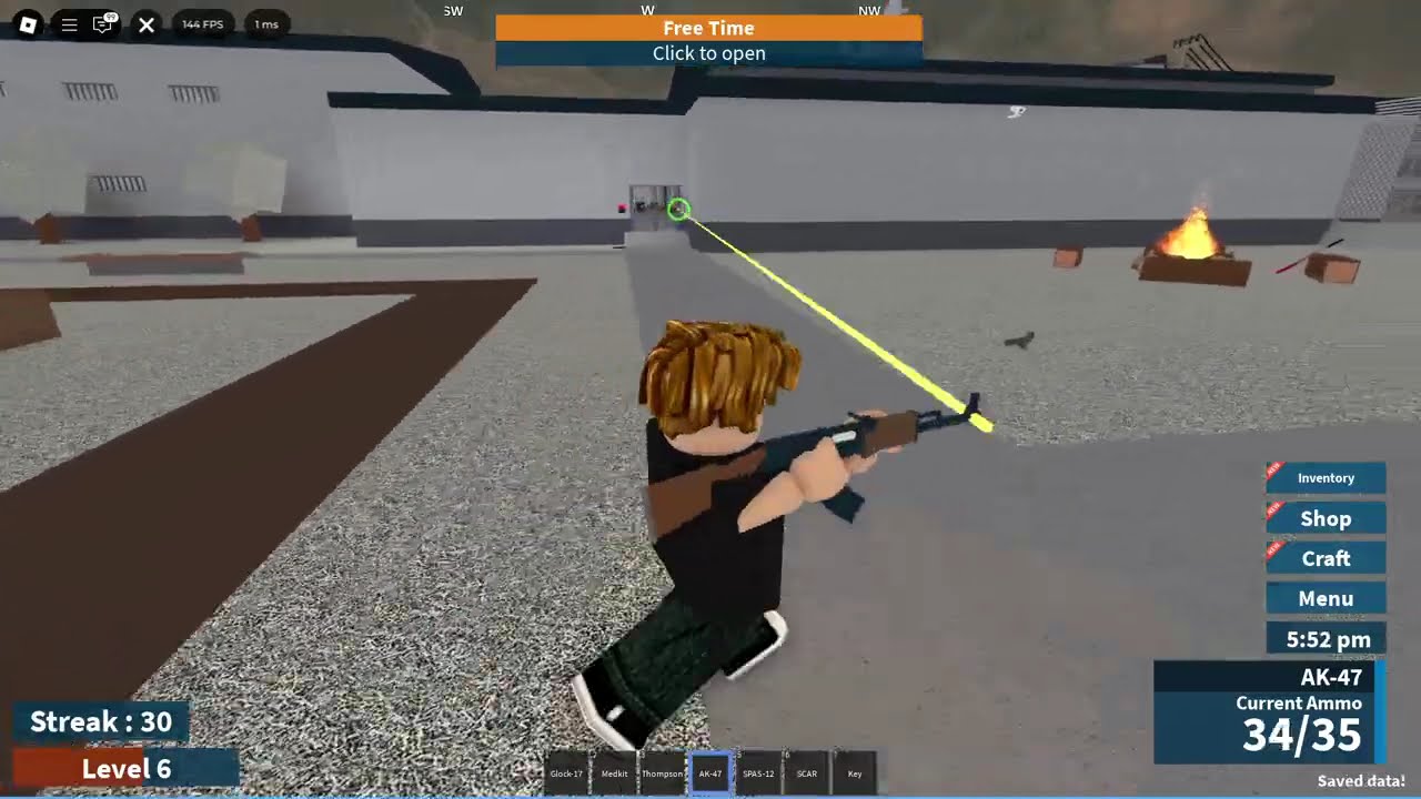 77 KILLS 😲 Destroying noobs in Roblox | Prison Life V4 | No talk gameplay