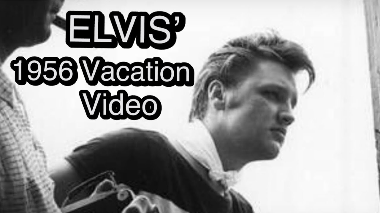 ELVIS PRESLEY 1956 Vacation VIDEO w/ June Juanico 🎵Summer Kisses Winter Tears  & It's So Strange 🎵