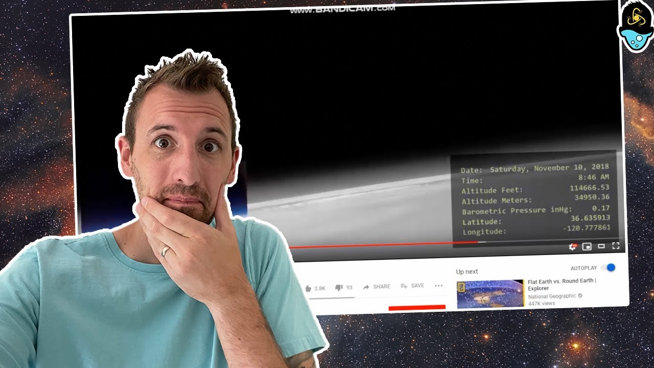 Flat Earther Shows Earth's Curve to Everyone!