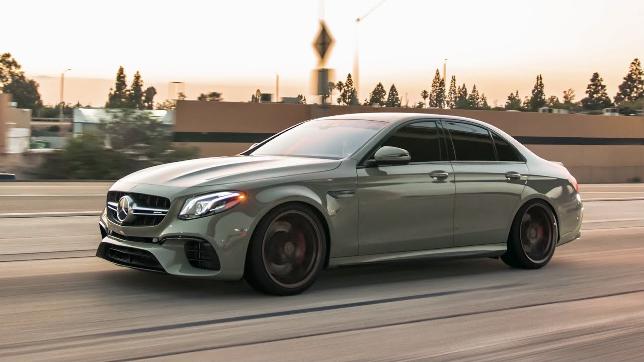 Обзор седана E63S AMG — у Porsche нет шансов