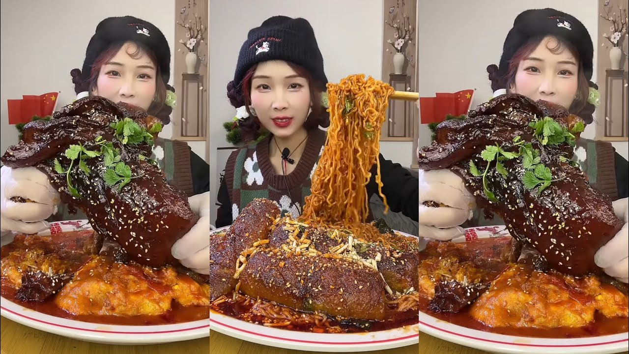 【ASMR】【MUKBANG】東坡肉 BRAISED PORK BELLY | EATING SHOW |CHINESE MUKBANG |食べ |吃播 LOVE ASMR•JENNIE #咀嚼音