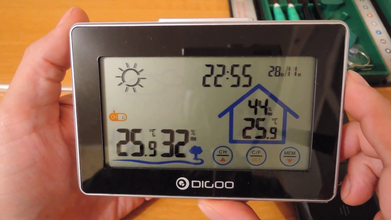 Digoo DG-TH8380 weather station - Part 2