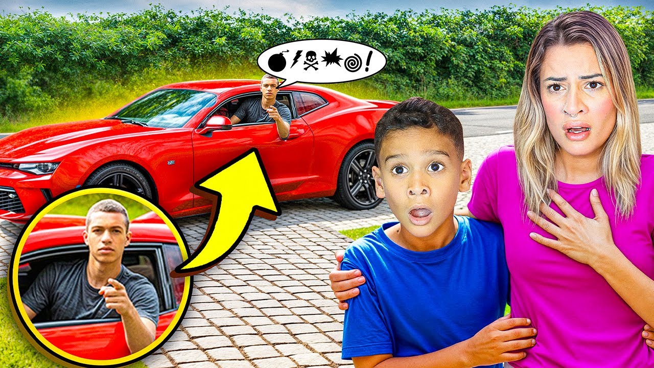 UM VIZINHO LOUCO XINGOU O MEU FILHO