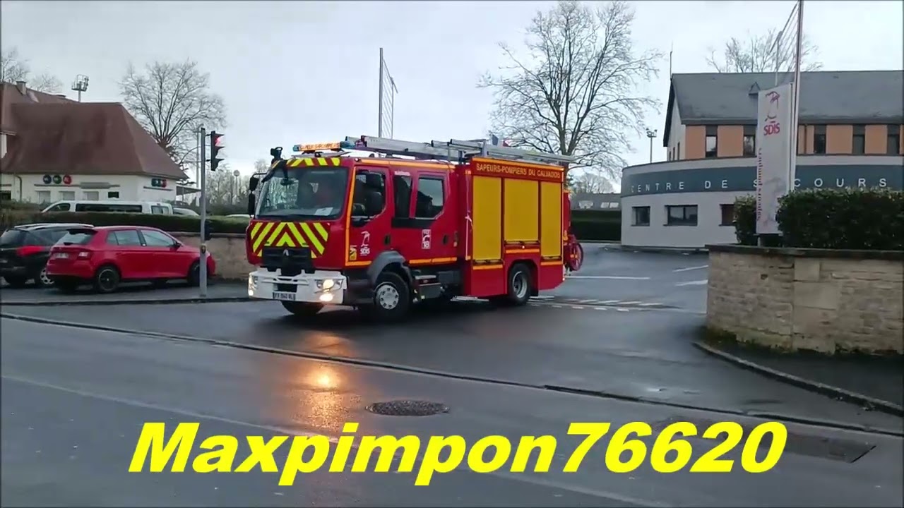 Départ FPT / SDIS 14