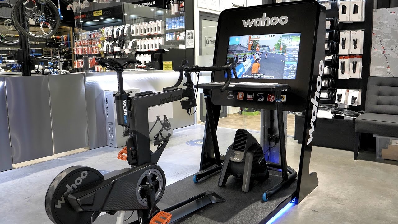 Wahoo KICKR Bike - Inteligentny trenażer rowerowy - Prezentacja | Fabryka Rowerów