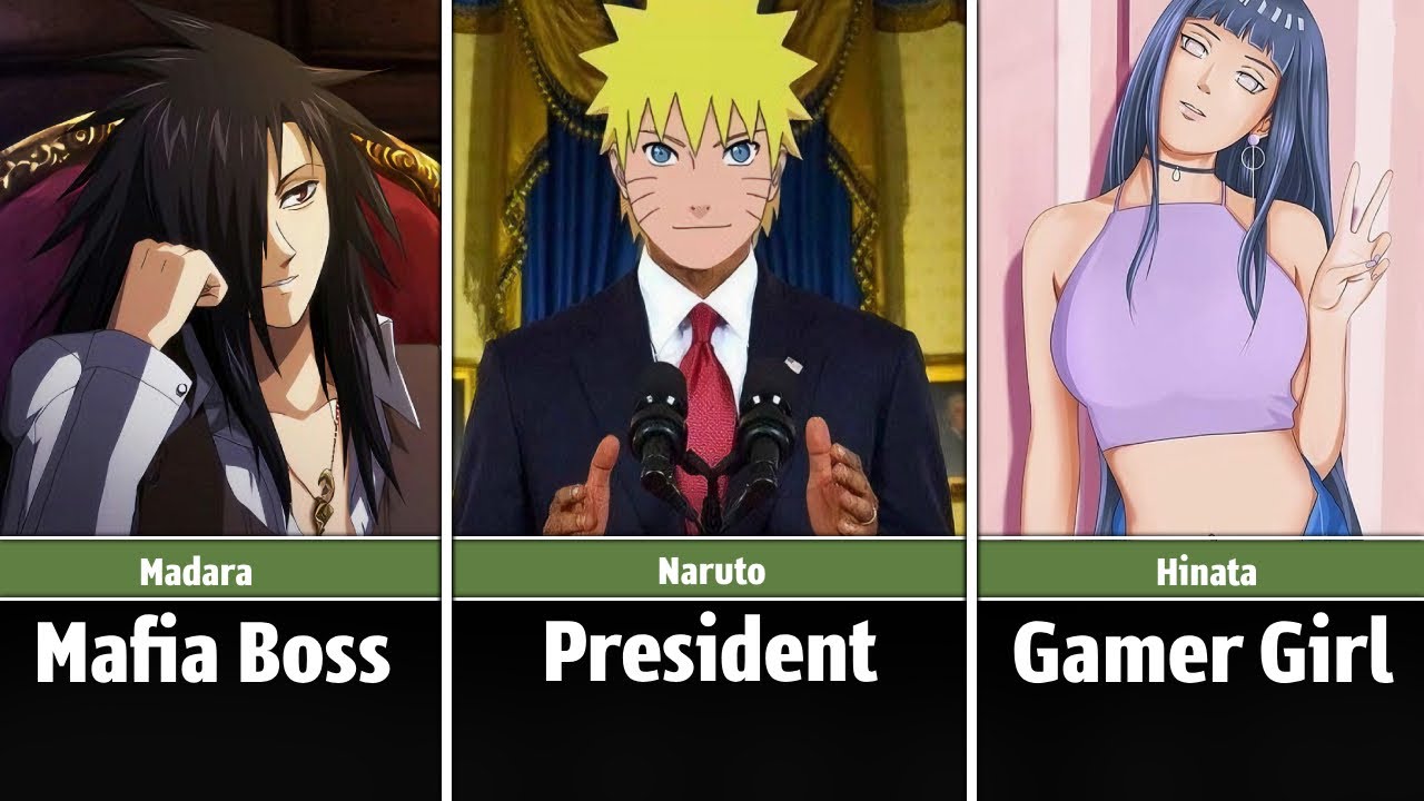 REAL LIFE Jobs of Naruto Characters