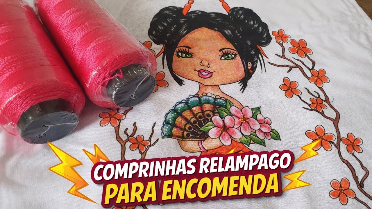 Venha conferir minhas comprinhas relâmpago super fofinha 🥰