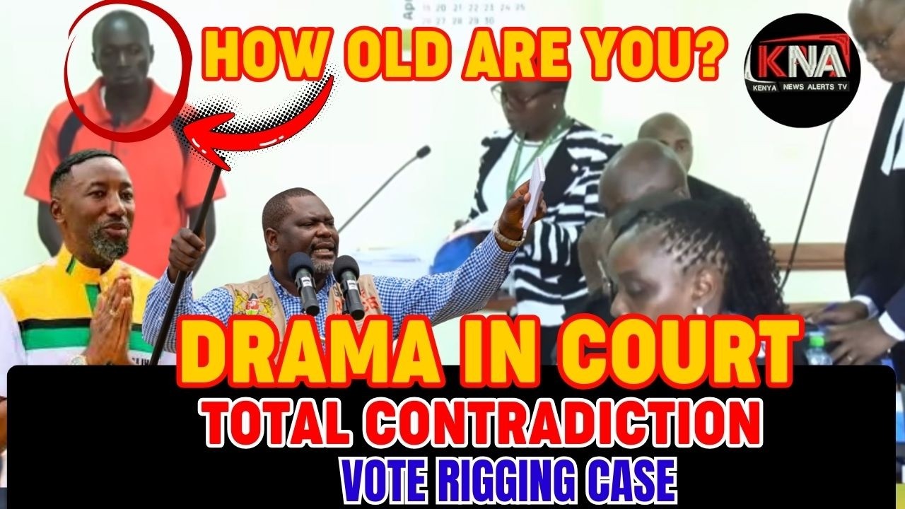 TOTAL CONTRADICTION IN EMBU LAW COURT!  A WITNESS GETS CONFUSED, FAILING TO ANSWER HIS AGE.
