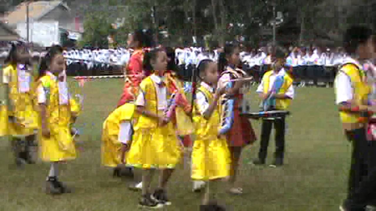 Drum band SD Charitas 01 Gumawang Kec Belitang Kab OKU Timur