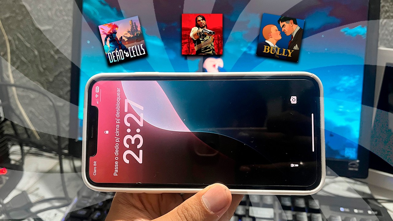 Fritando Meu IPHONE XS MAX com jogos mobile (Rodou nada 😢)