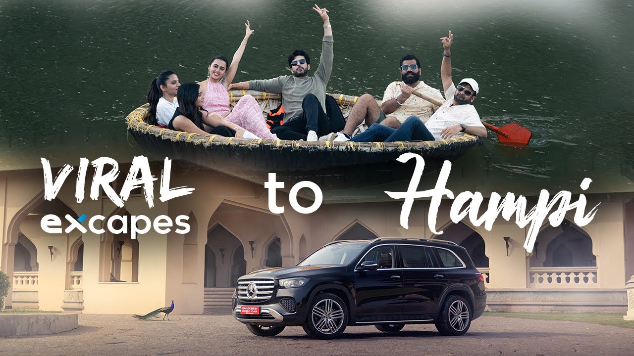 Вирусные побеги в Хампи на Mercedes GLS 450D I Специальный репортаж TopGear India о путешествиях