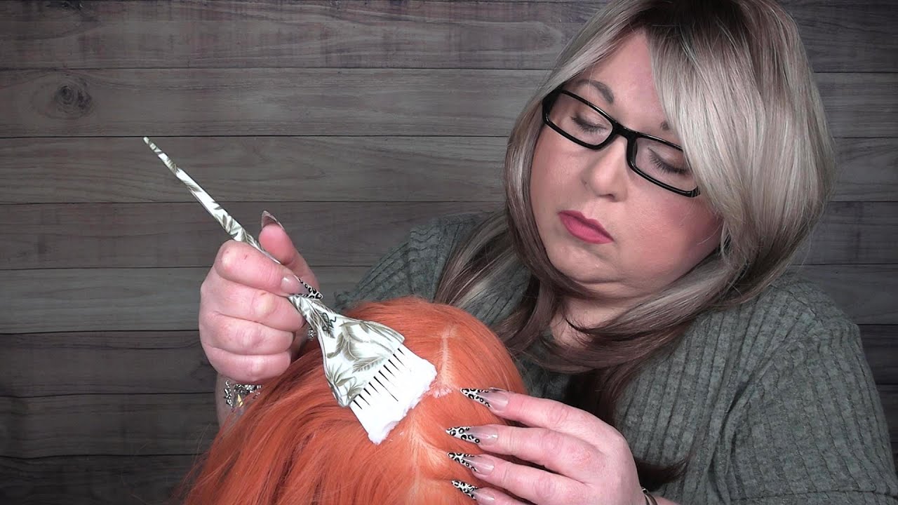 ASMR Dry Scalp Treatment, Scalp Massage, Scalp Scratching with Long Nails, Whispering Hairdresser RP