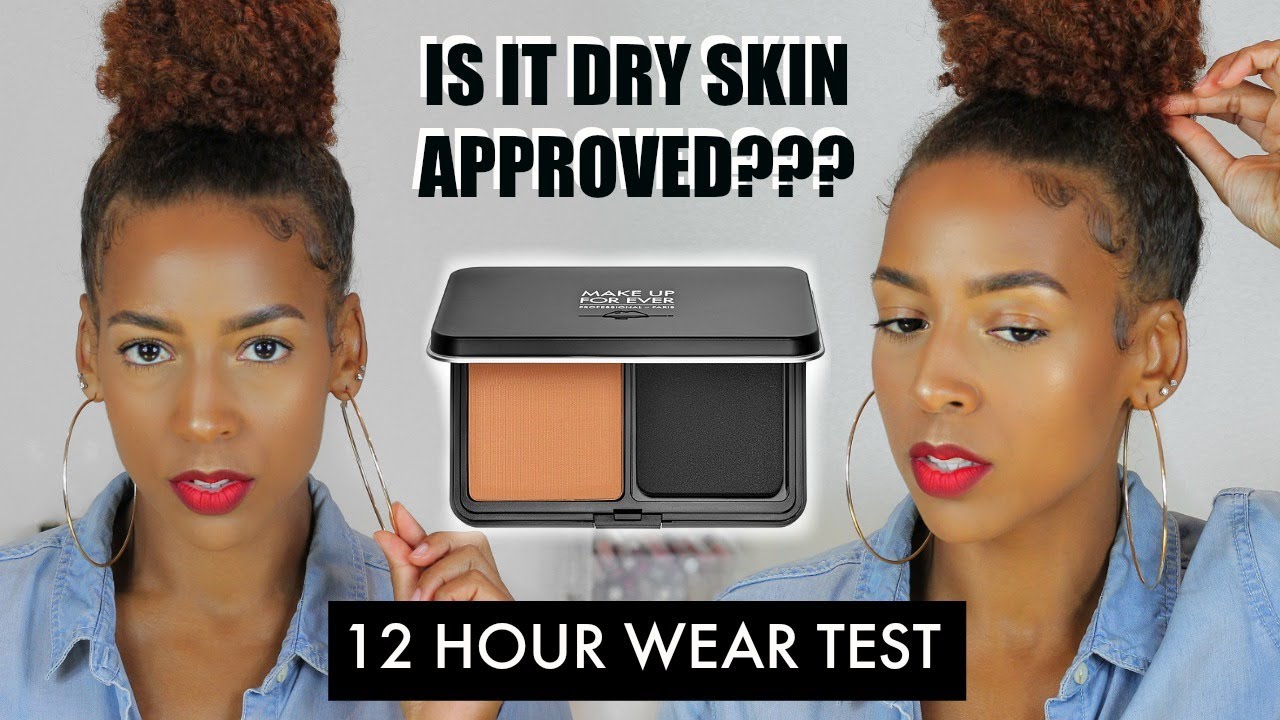 MAKE UP FOR EVER VELVET SKIN BLURRING POWDER | DEMO + WEAR TEST