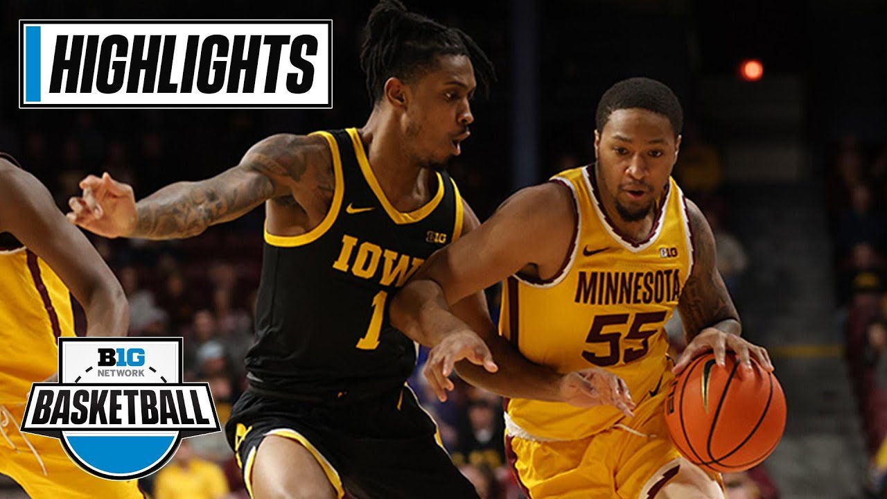 Iowa at Minnesota | Highlights | Big Ten Basketball | Feb. 12, 2023