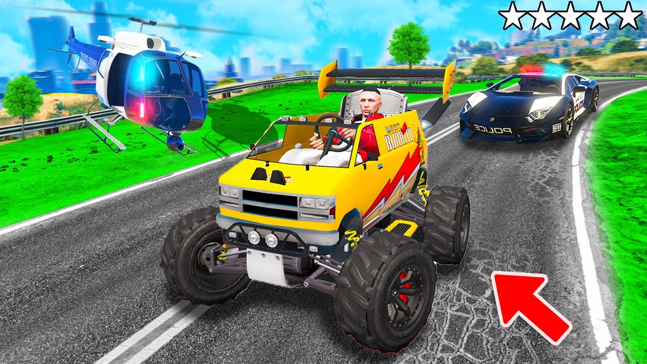 POLIZEI verfolgt KLEINSTES AUTO in GTA 5! (Polizei vs. Dieb)