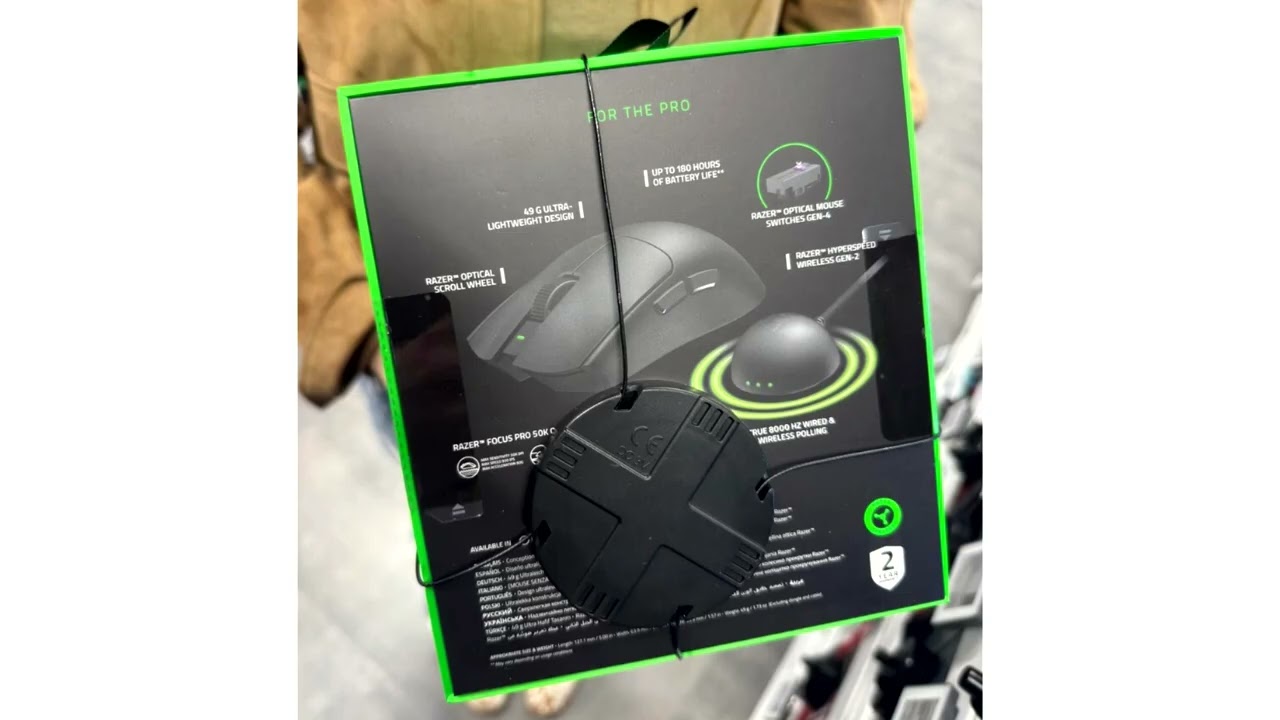 Razer Viper V4 Pro Gaming Mouse Leaks in Physical and Online Stores
