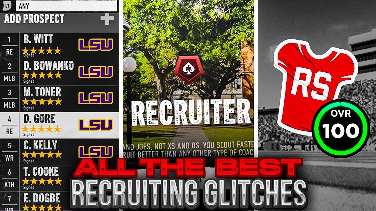 Every Recruiting Glitch You NEED in College Football 25 Dynasty