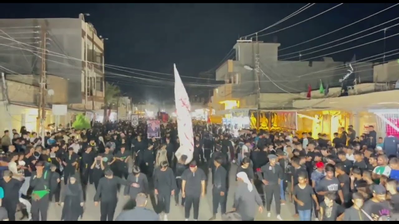 ستعراض موكب الثورة الحيدرية واسط اهالي صويرة يوم 6محرم