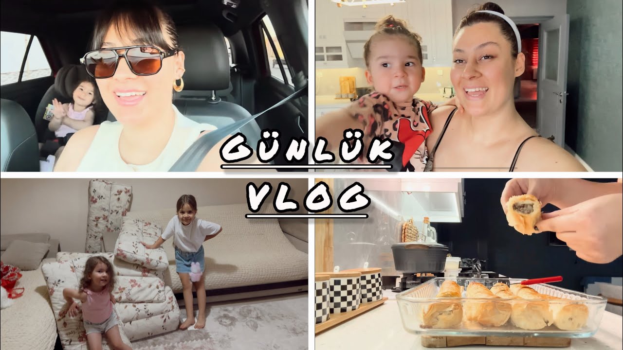 Günlük VLOG/ZORLU GECE/ÇITIR KIYMALI BÖREK TARİFİM/cilt bakımı/eliz ablasıyla kavuştu 🥰