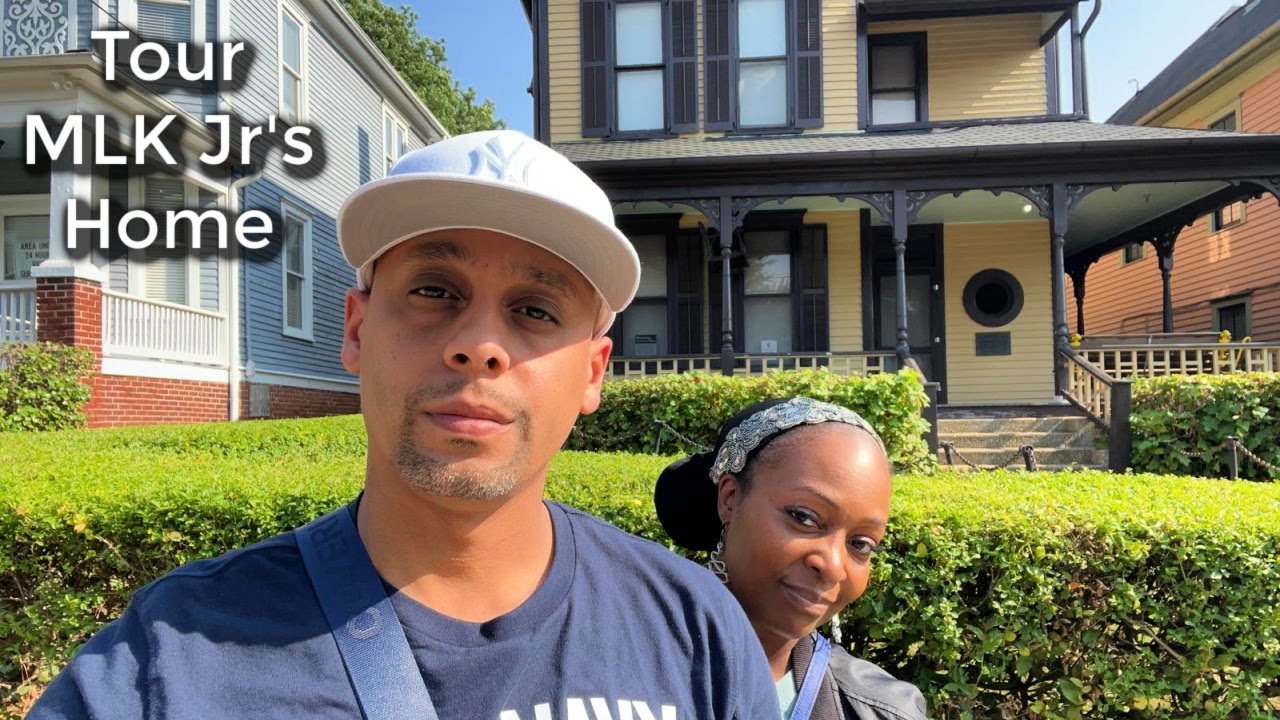 Martin Luther King Jr's Childhood Home | a Stroll Down Auburn Street Atlanta GA | How to Tour Inside