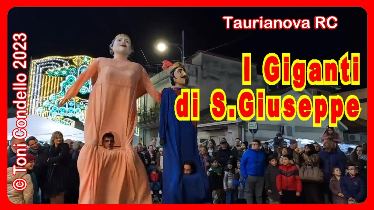 Taurianova, i Giganti di S. Giuseppe by Toni Condello