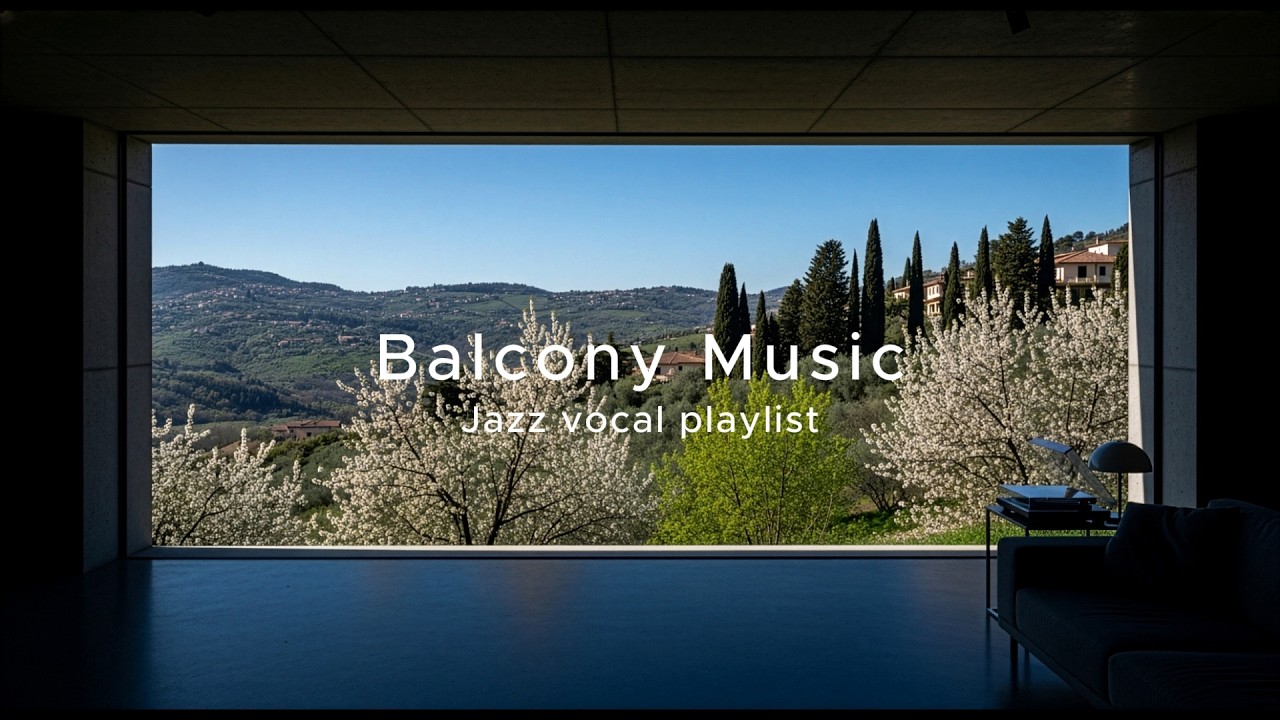 [Playlist] balcony9 | 봄을 액자처럼 바라보는 순간 – Quiet Vocal Jazz #balcony9 #jazzplaylist #공부할때듣는음악