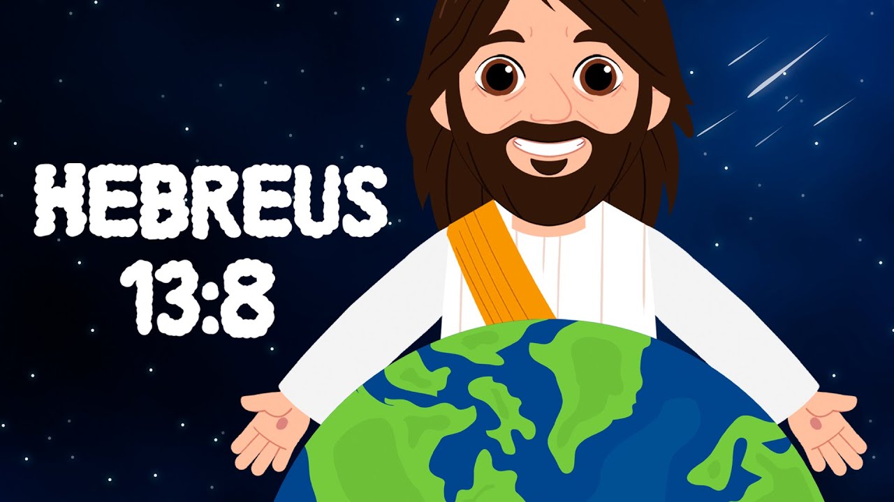 ONTEM, HOJE E SEMPRE (Hebreus 13:8) - Versinhos do Céu com a Tia Cecéu