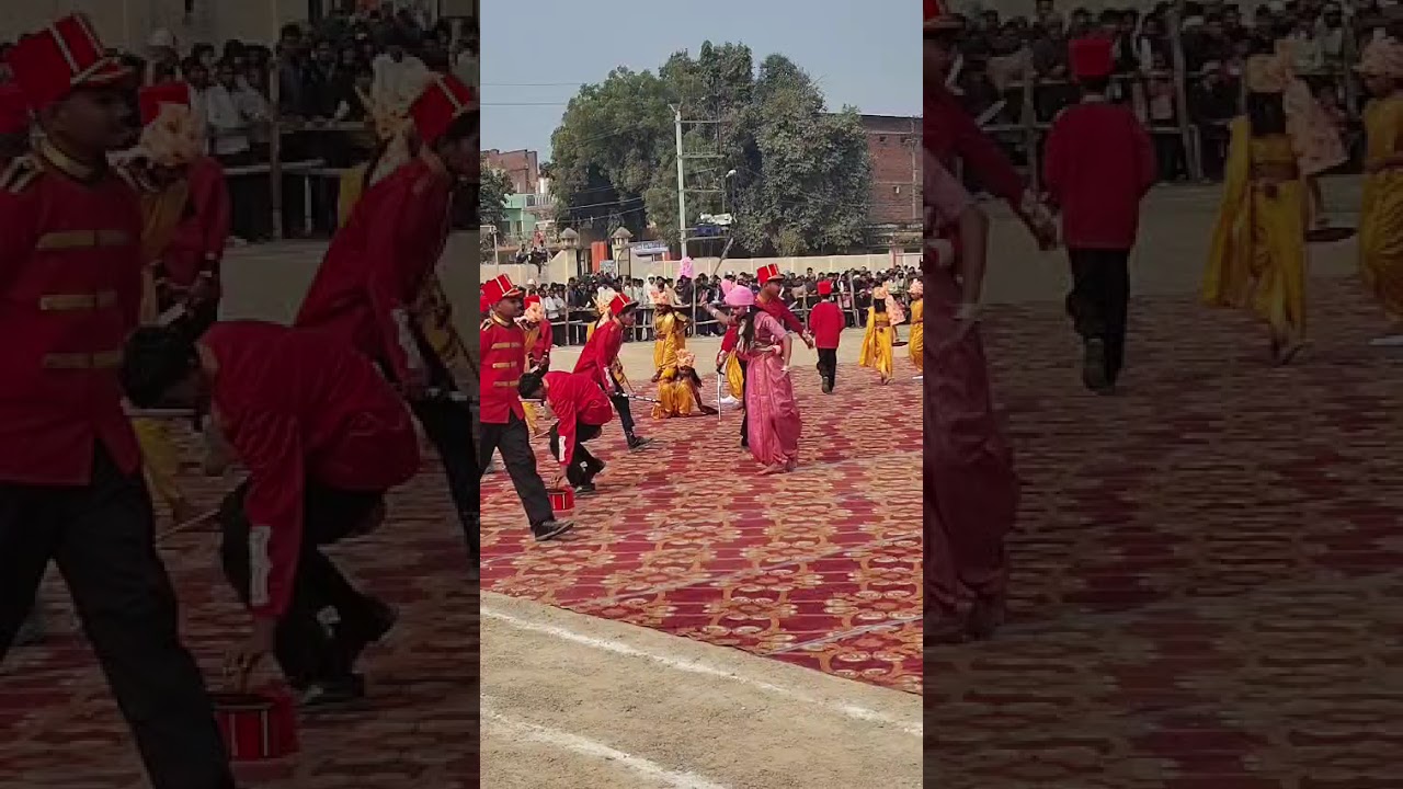 Rani Laxmibai ki veer ghatha ko pradarshit kar  jeeta first prize