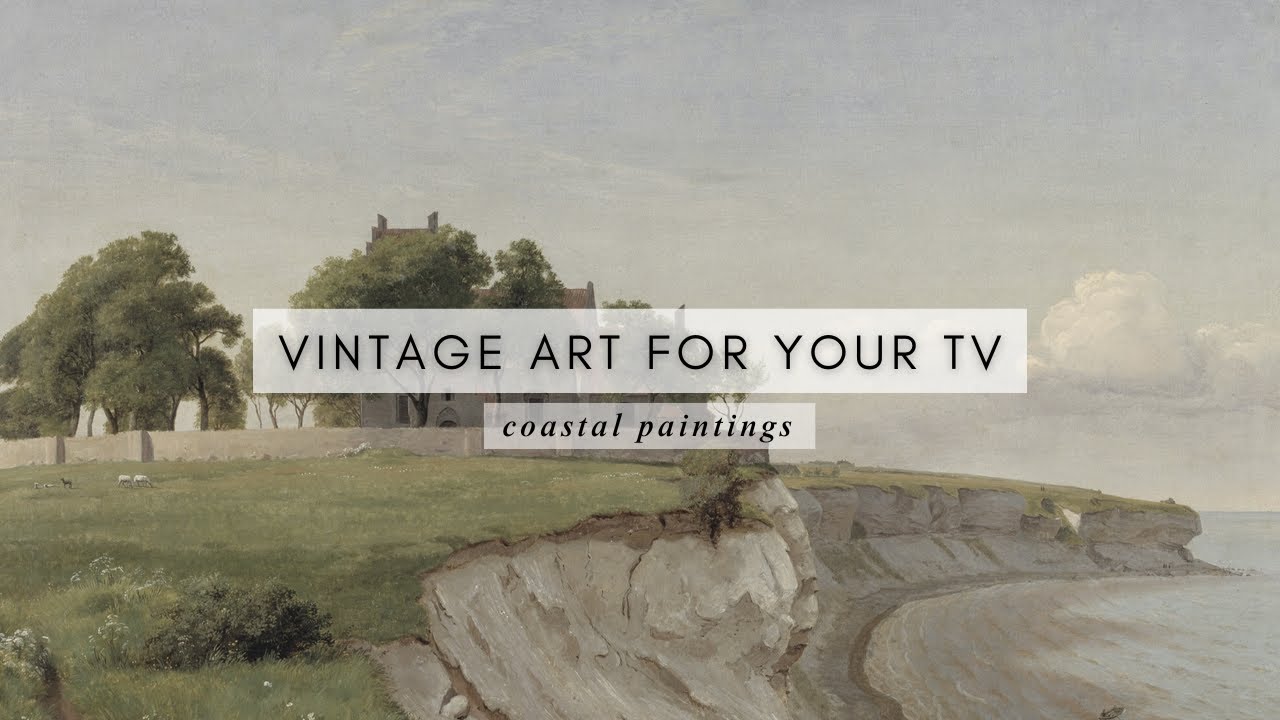 Vintage Coastal Art For Your TV | Vintage Art Screensaver for TV | Beach Art | Vintage Art Slideshow