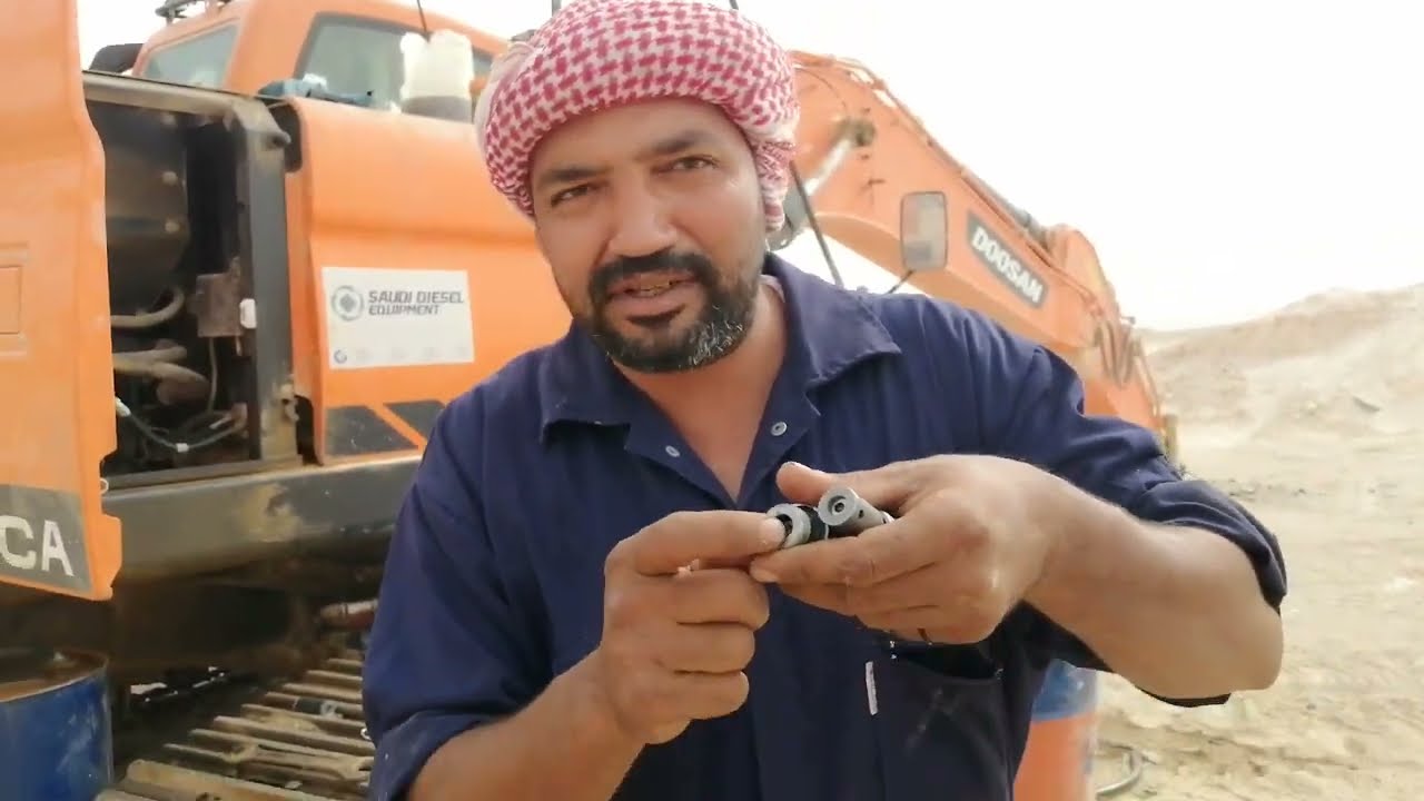 من أهم الأعطال وضعف الحركة بالحفارات والبوكلينات