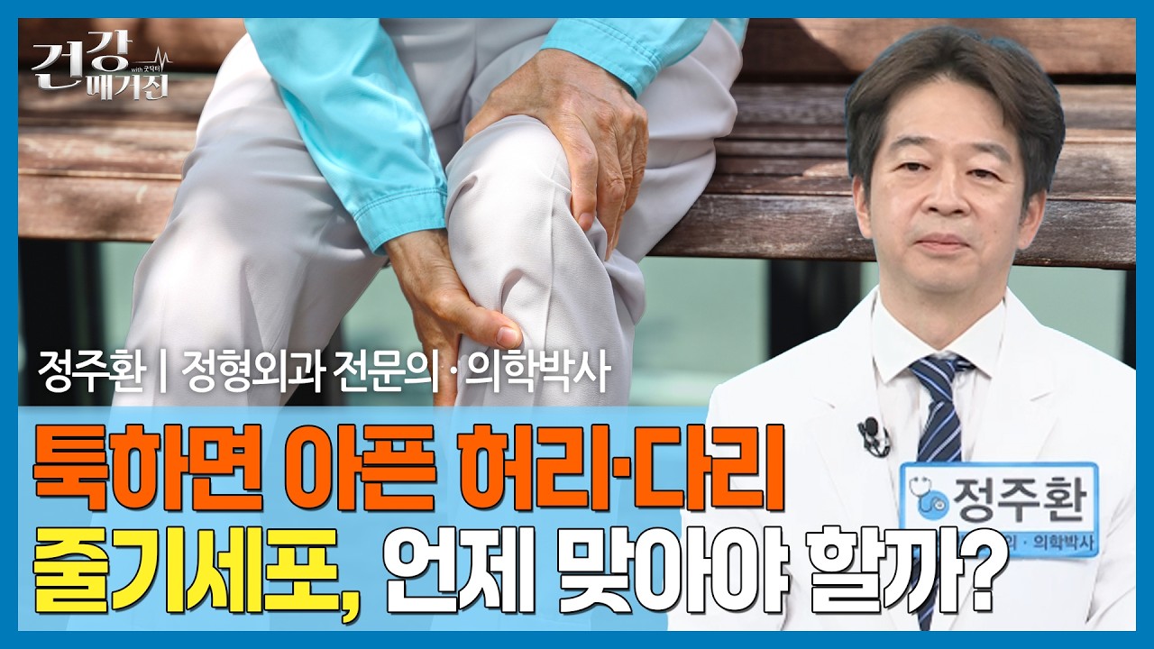 [#건강매거진] 반복되는 허리·무릎 통증, 단순 근육통일까?ㅣ줄기세포 치료, 어디까지 가능할까?ㅣ퇴행성 관절염·인대·힘줄 손상, 치료 적응증은?