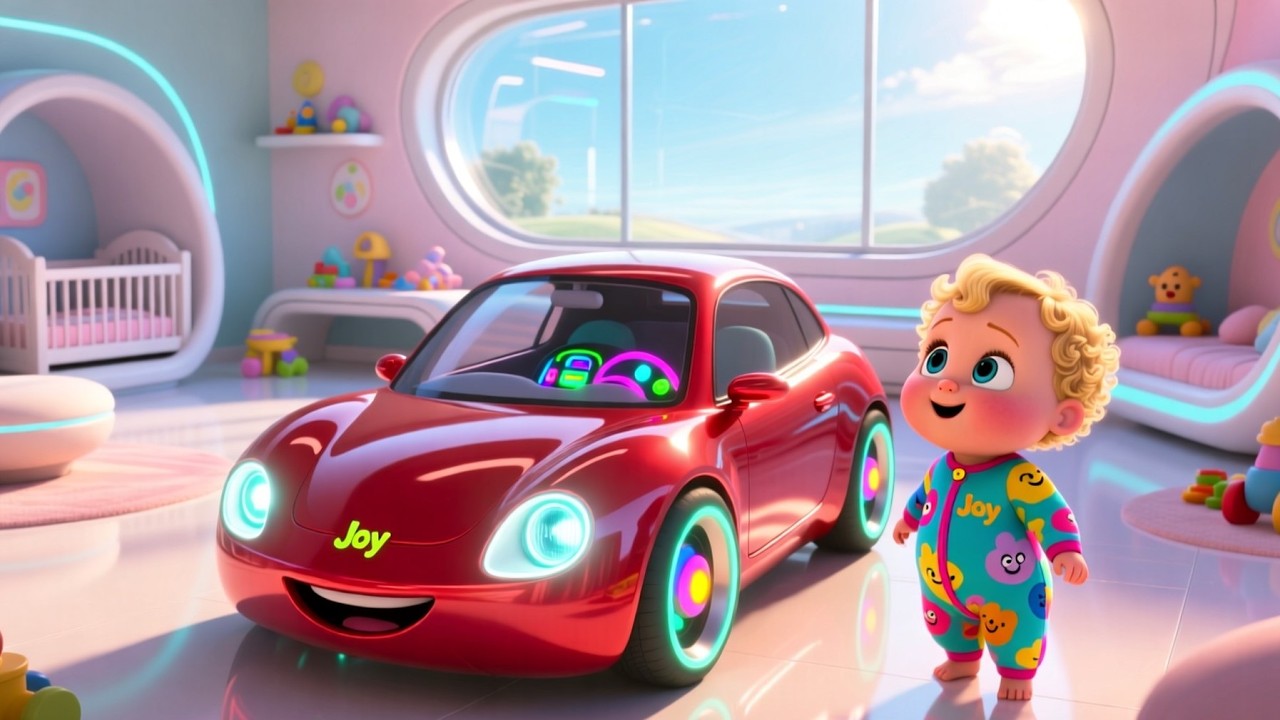 Vroom Vroom Car Journey 🚗 | Fun Car Song for Kids | Sing Along Vehicle Rhyme