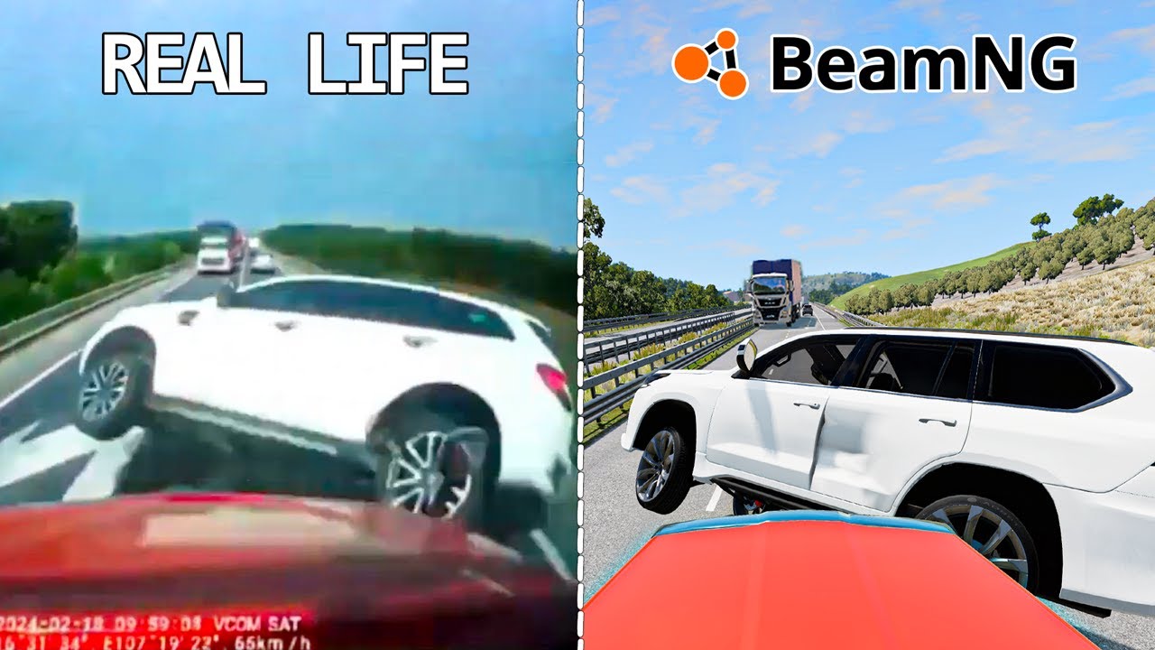 Accidents Based on Real Life Incidents | Beamng.drive | #13