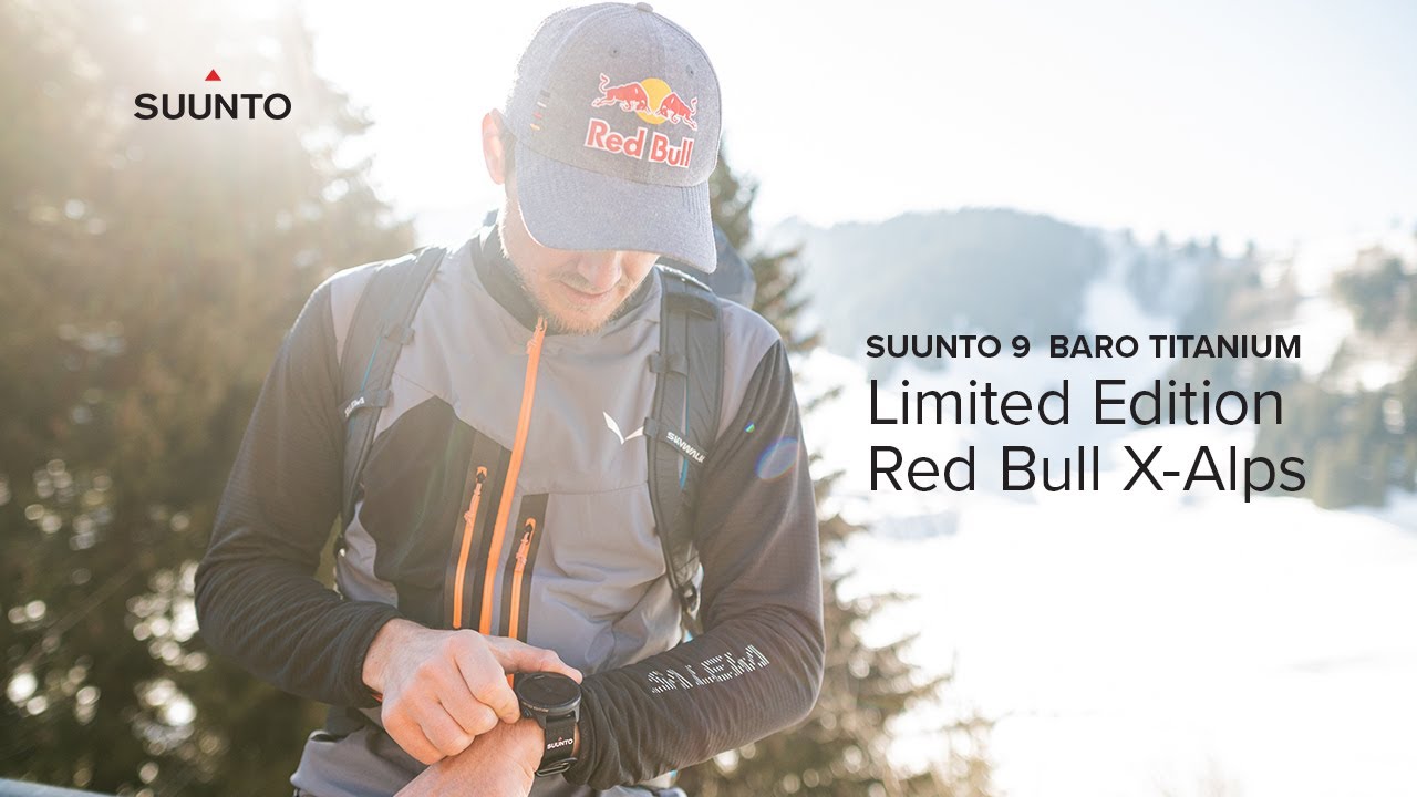 Suunto 9 Baro Titanium - Limited Edition Red Bull X-Alps