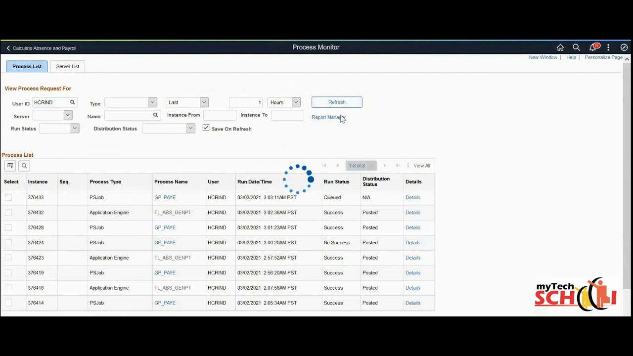 Peoplesoft Payroll for Beginners