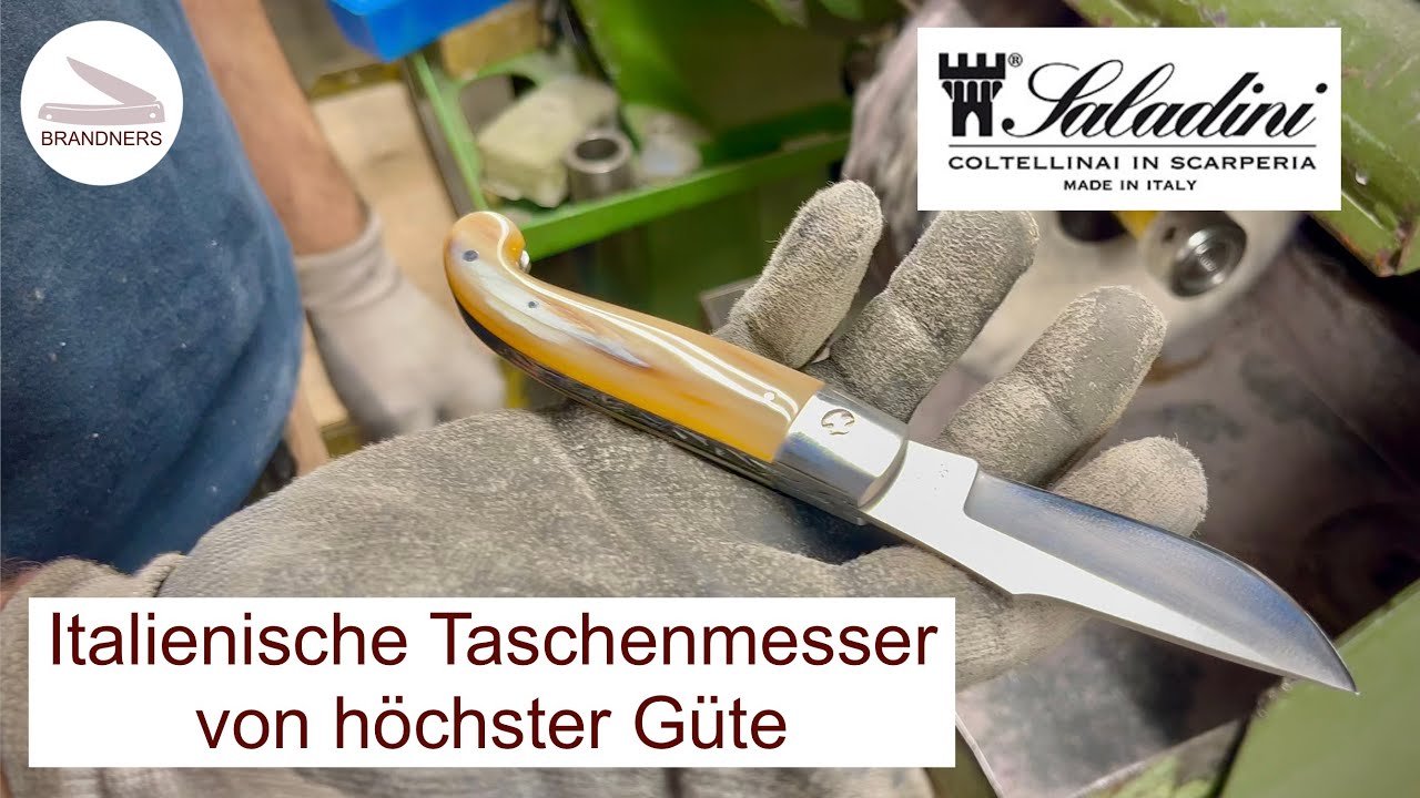 Coltelleria SALADINI.  Firmenbesuch und Einblick in die Fertigung des Taschenmessers ZUAVA.